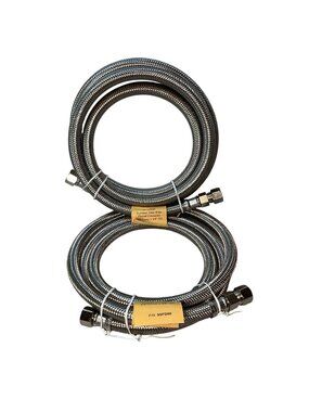 12pcs  60"  3/8" Comp X 3/8" OD  60" Stainless Steel Flex Water Supply Lines NE
